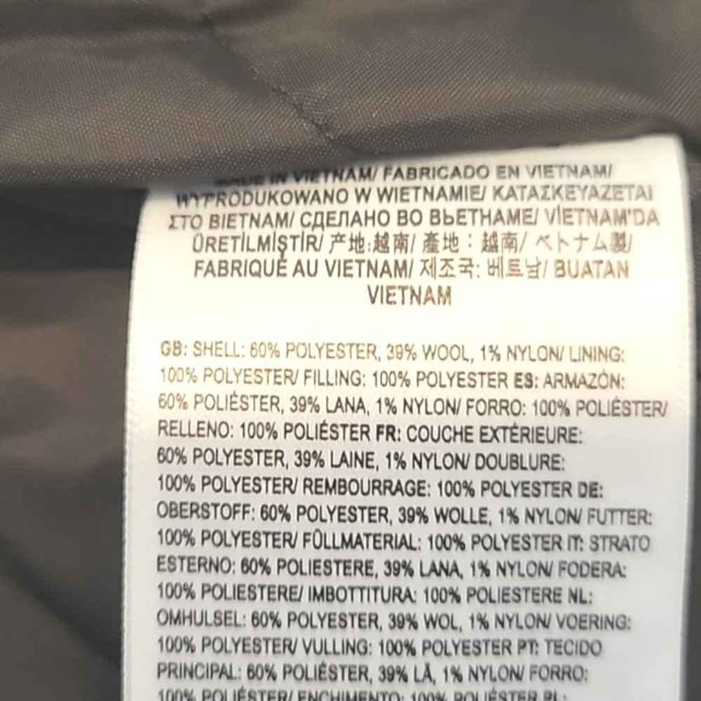 Vans Jacket Woolen Classic Sport Coat Varsity Checkerboard Research S and M - Picture 9 of 13